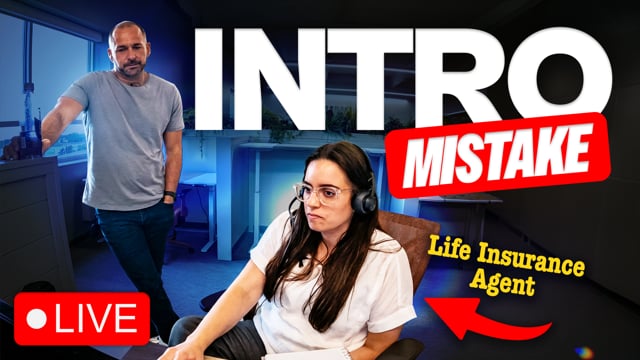 Life Insurance Sales Call: The Intro Mistake Costing Her Sales!
