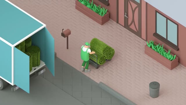 3D Mega Grass