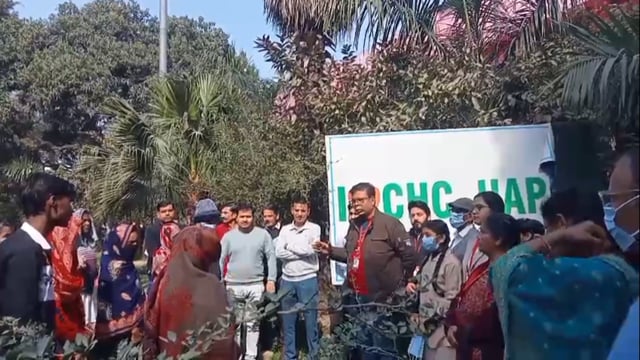 हापुड़:→शालोम चेरिटेबल ट्रस्ट ने किया आज टीबी रोगियों को शुद्ध पौष्टिक आहार वितरण।