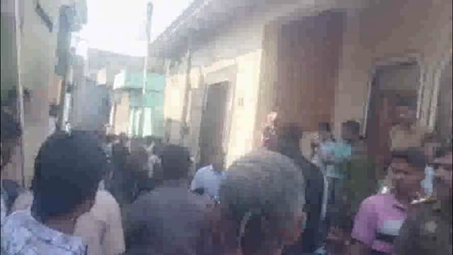 शिवालय में पूजन करने जाते लोगों पर मस्जिद के सामने ईंट फैंकने का आरोप, दो समुदाय के लोग आमने-सामने, मौके पर पहुंची पुलिस