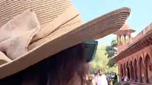 विदेशी पर्यटक महिला ने ताजमहल की व्यवस्था पर उठाए सवाल पैसे ज्यादा देने के बाद भी आम लोगों की तरह कदर में खड़े होते हैं 