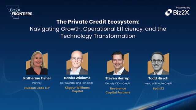The Private Credit Ecosystem