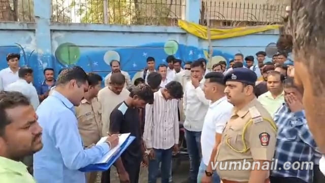 लातुरात खून करणाऱ्या आरोपींची पोलिसांनी काढली धिंड