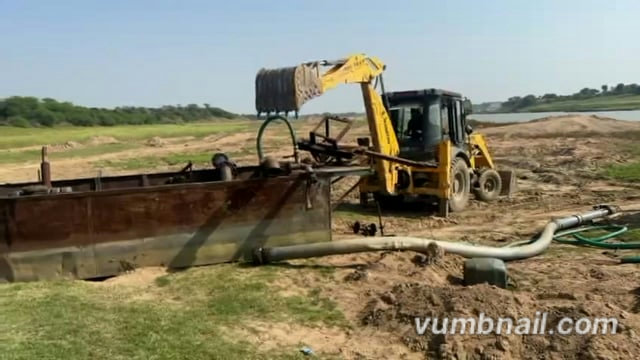 भिण्ड - रेत के अवैध उत्खनन पर प्रशासन की बड़ी कार्रवाई