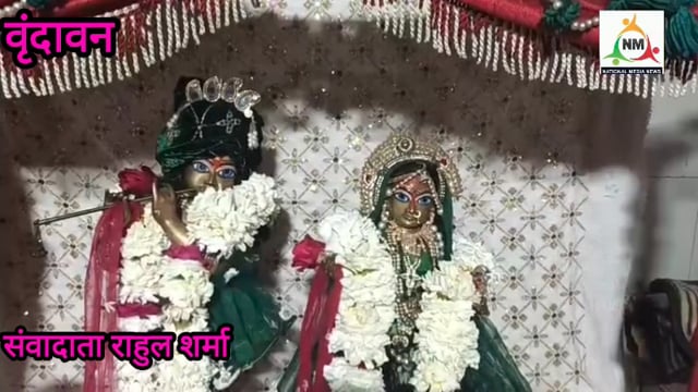 वृंदावन में रंगभरनी एकादशी की धूम: मंदिरों में गुलाल उड़ाते गूंजे राधे-राधे के जयकारे