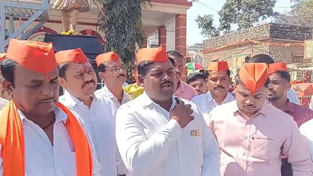 किरीट सोमय्या महाराजांचा जाणीवपूर्वक अपमान करण्यासाठीच आटपाडीत आले होते बंडू पाटील