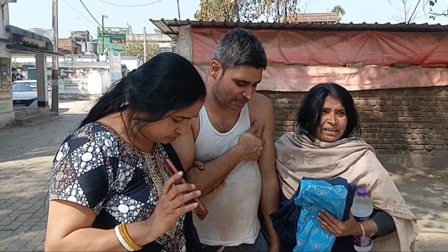 सिरदला थाना क्षेत्र के बैजनाथपुर गांव में मारपीट की घटना में चार लोग जख्मी, दो  रेफर