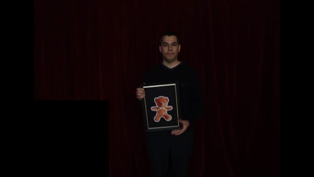 Video Teddy Picture Frame by Tora Magic