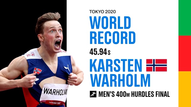 Karsten Warholm — WR 400m Hurdles
