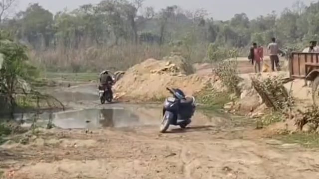 वीटीआर के मदनपुर रेंज की पहल, लाखों की लागत से बन रही महत्वपूर्ण पुलिया