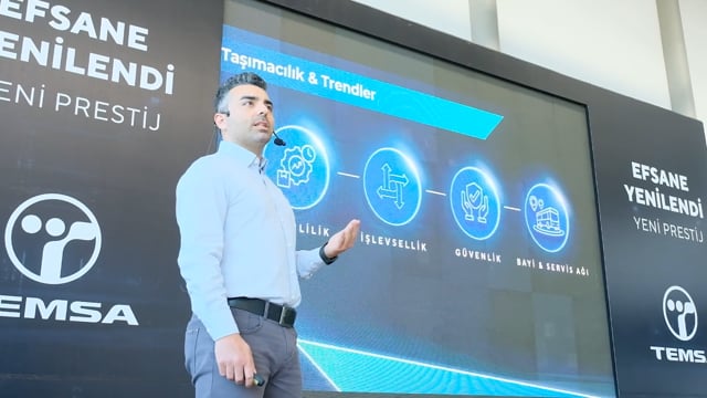 TEMSA PRESTIJ Lansman