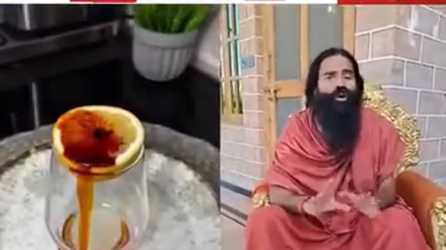 असली दुश्मन शुगर नहीं जहरीले कीड़े होते हैं बाबा रामदेव का कहना है