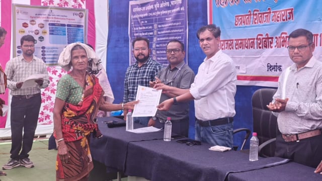 छत्रपती शिवाजी महाराज महाराजस्व समाधान शिबीर जिल्ह्यात ऊत्साहात