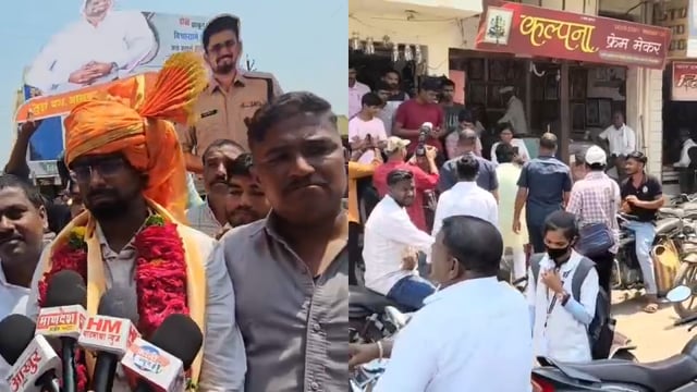 हत्तीवरील मिरवणुकीनंतर प्रवीण कोळपे यांनी केल्या  भावना व्यक्त