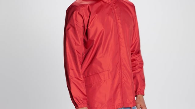 Video for Escocia unisex lett regnjakke med trykk