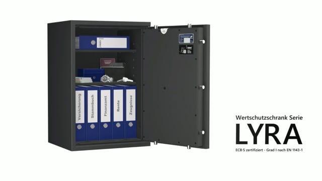 Wertschutz Tresor Lyra 7 EN 1143-1 Grad 0 /1 - Video Vorschau