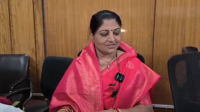 जि प अध्यक्ष निवड झाल्या नंतर संगीता पाटील यांची पहिली प्रतिक्रिया