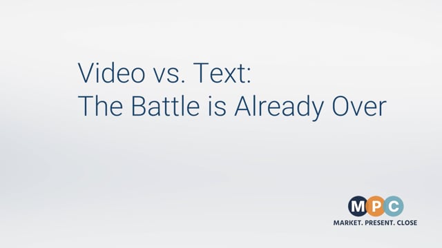 Video vs Text
