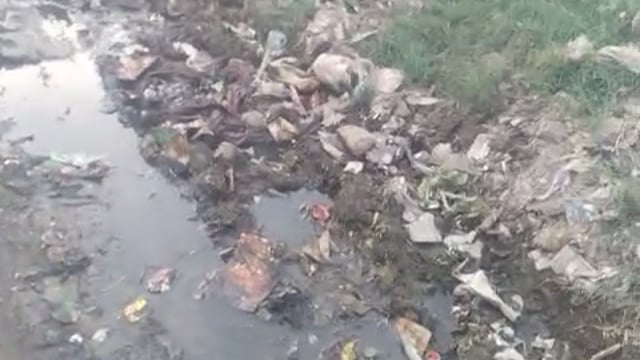 मगथरा गांव में कोई सफाई कर्मी नहीं आता 1 साल से कोई सफाई कर्मी नहीं आया इसकी शिकायत कई बार दे चुके हैं गांव के लोग 