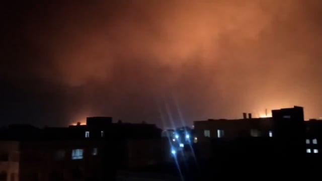 ▶️......Iran’s capital, Tehran, is currently under a wave of heavy bombardment.