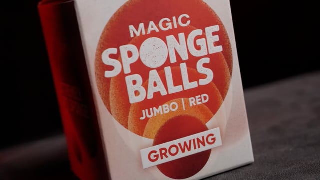 Video Magic Growing Sponge Ball RED by Murphy's Magic