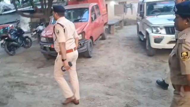 एसपी ने लिया भैरोगंज थाना का जायजा।