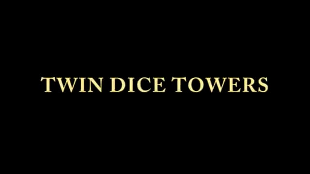 Video Twin Dice Towers by Joker Magic - Trick