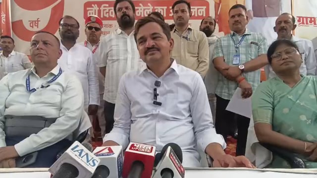 170 ग्राम पंचायत टीबी मुक्त के संबंध में mlc विशाल सिंह चंचल का बयान