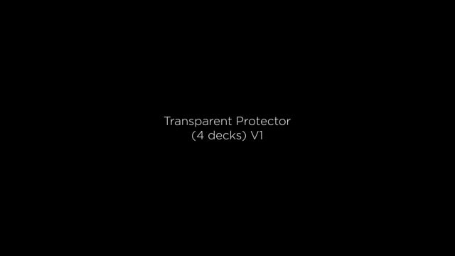 Video Transparent Protector 4 Decks V1