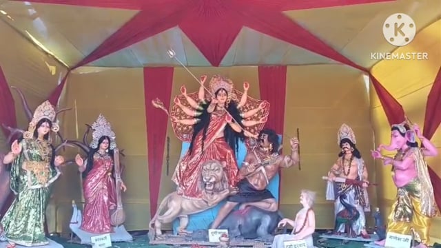 रघुनाथपुर में महारुद्र यज्ञ का भव्य आयोजन,आस्था के रंग में डूबा पूरा इलाका।