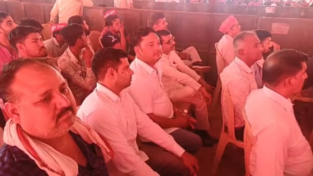 नोएडा पूर्व मुख्यमंत्रीश्रीअखलेश यादव जी कीमें रैली में गोल्डी भाई केसाथ सैकड़ों कार्यकरता पहुंचे रैलीको ऐतिहासिक बनाया 