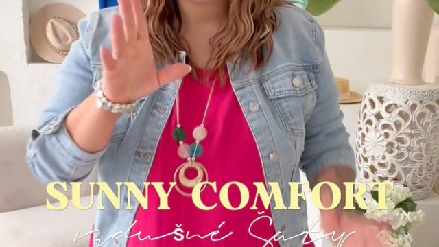 Šaty Sunny Comfort do 5XL - bordó