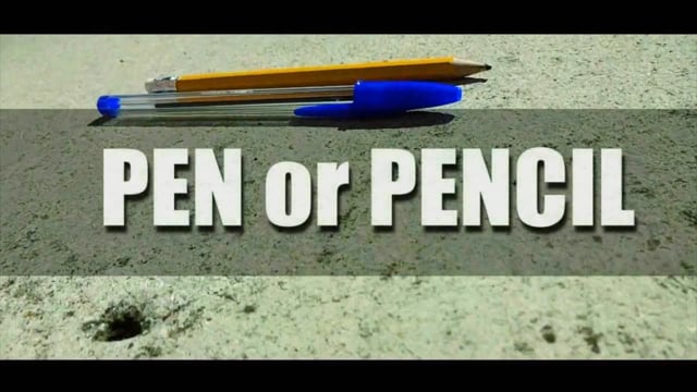 Video Pen Or Pencil by Michael Chatelain