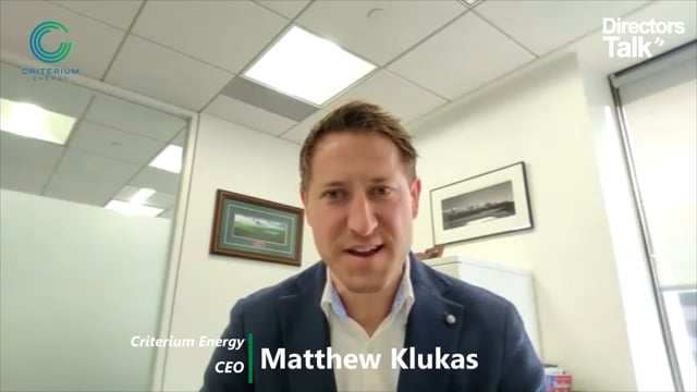 Criterium Energy presentation video one