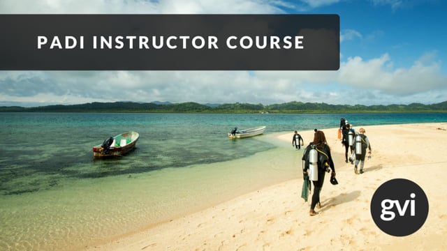 GVI PADI Instructor Development Course