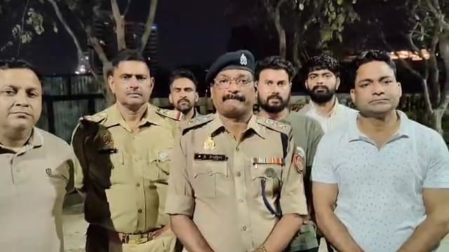 वृन्दावन में पुलिस मुठभेड़: छिनैती का आरोपी घायल हालत में गिरफ्तार, आईफोन 16 प्रो समेत माल बरामद