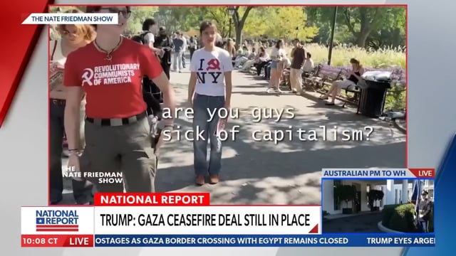 'They want downfall of capitalism': Independent journalist exposes Communists, Mamdani supporters - Newsmax