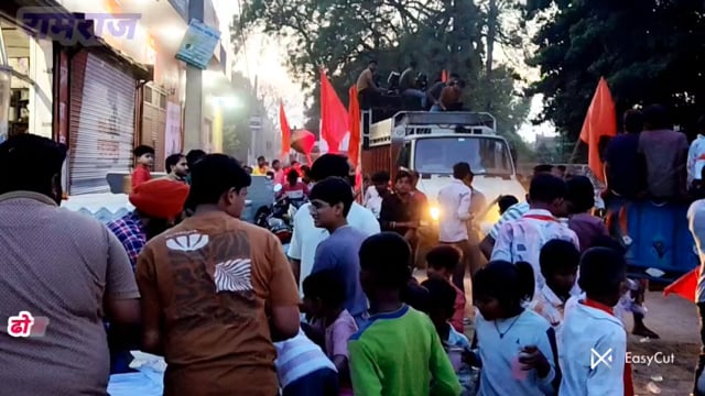 रामराज में धूमधाम से निकली हनुमान जन्मोत्सव शोभायात्रा,गूंजे भक्ति के जयकारे