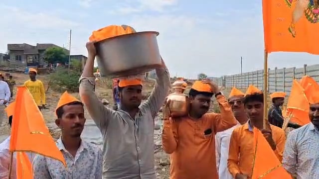 नेहरू नगर भोसले नगर येथे परिवर्तन हनुमान मारोती मुर्तीची प्राणप्रतिष्ठा