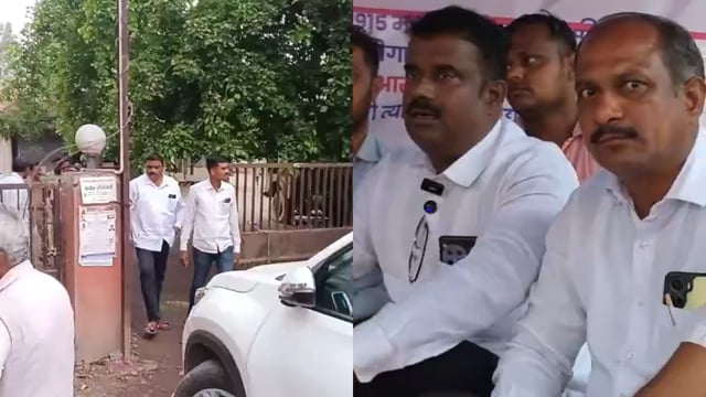 अखेर चौथ्या दिवशी आटपाडी तहसील कार्यालयासमोर सुरू असलेलं उपोषण समाप्त