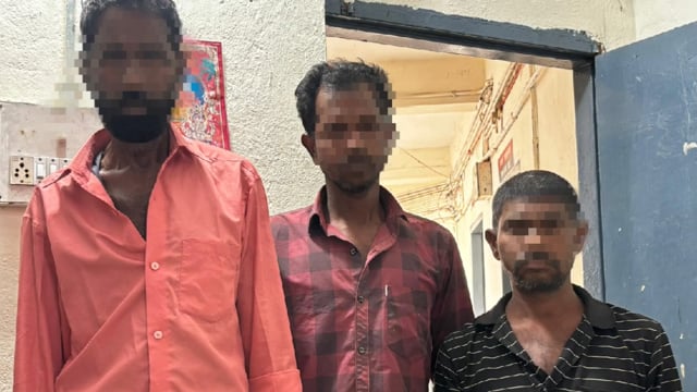 पुलिस ने तीन वारंटी को किया गिरफ्तार भेजा न्यायालय