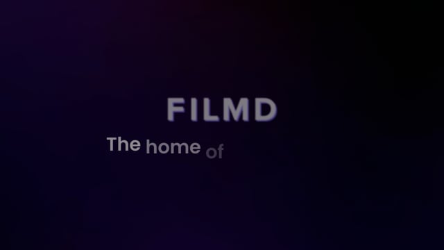 FILMD - The Home of Filmmaking