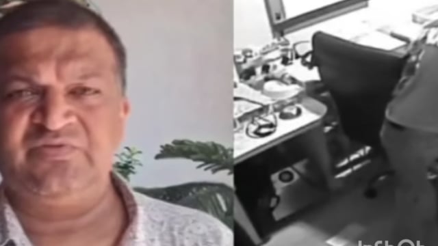 शहरातील मुंधडा हॉस्पिटलमध्ये  यांच्या केबिनमध्ये रातोरात डल्ला :१ लाख व महत्वपूर्ण दस्तऐवज लंपास