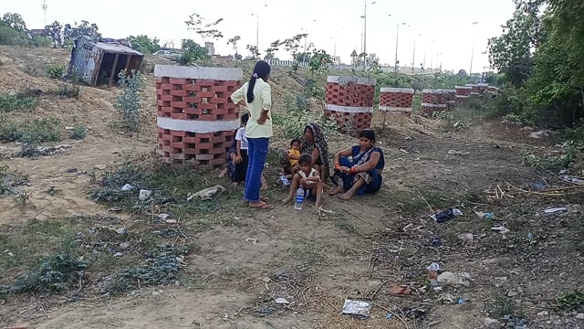 परिवार के लोग शाह कुशल किसी के चोट नहीं लगी