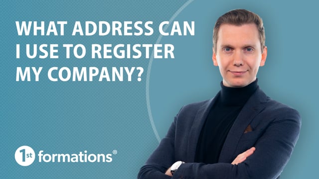 What address can I use to register my company?