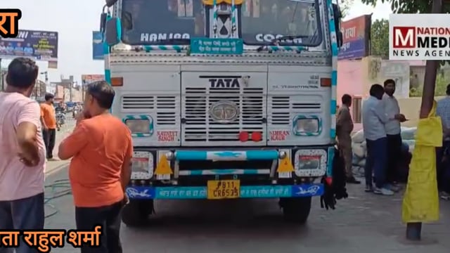 यमुना एक्सप्रेस-वे पर संयुक्त कार्रवाई, ट्रक और XUV 700 समेत दो वाहन जब्त