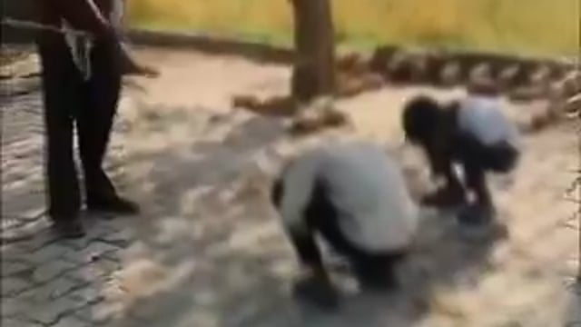➡️......यूपी: इन मासूम बच्चों को मुर्गा बनाया और कमर पर 4-4 ईंटें लादकर जुल्म की पराकाष्ठा को पार किया गया