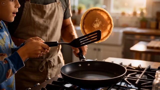 Pancakes & Maple Syrup A.I. Spot