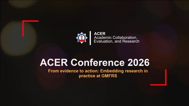 From evidence to action: Embedding research in practice at GM FRS