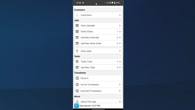 ServiceBridge Mobile – Add New Estimate Add New Work Order video thumbnail